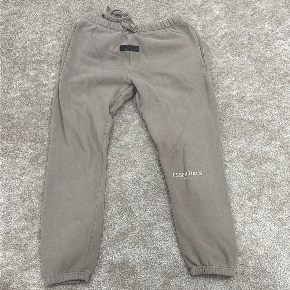 Essentials Men's Beige Joggers